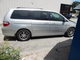 2005 HONDA ODYSSEY TOURING SILVER 3.5L AT 2WD A17587